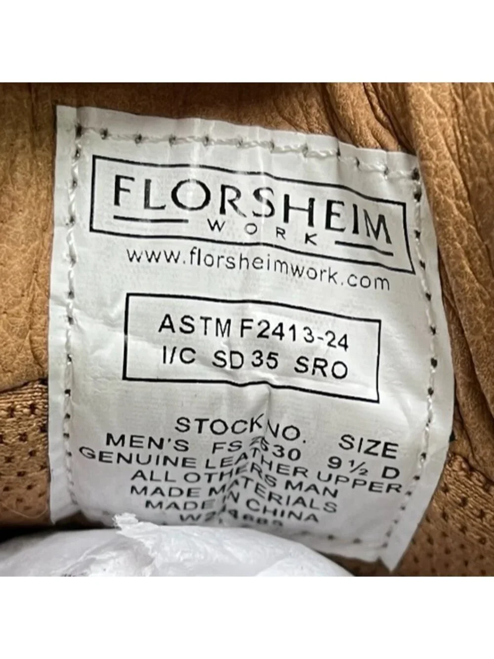 Florsheim please review